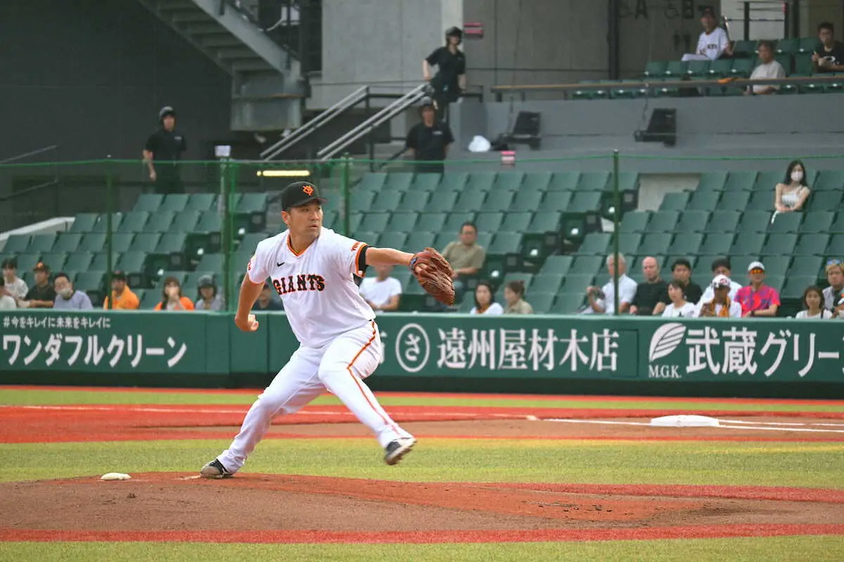 【野球】巨人・田中将大、2軍戦で5回8安打4失点で降板…　「今取り組んでいることをゲームでチャレンジしている」